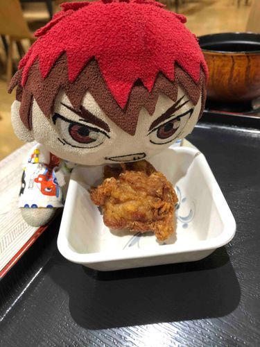 唐揚げうーまー❤
