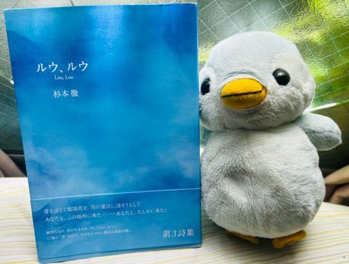 ルウたんです🐧わたくしルウたんの命名由来の詩集なのです📕