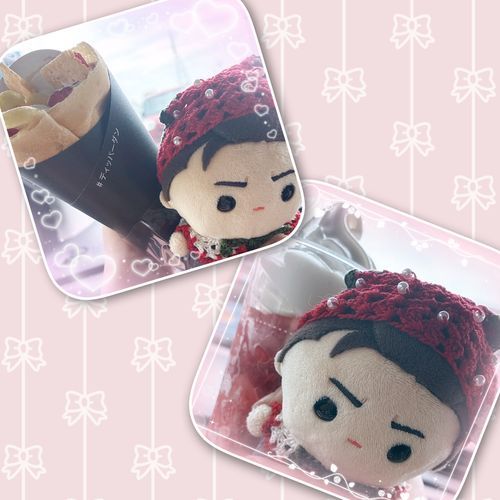 きのうは いちご いっぱい たべたよ🍓