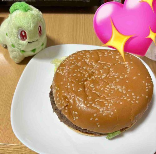 でかチコ！びっくりチコー！！🍔✨
ハマりそうチコ💚