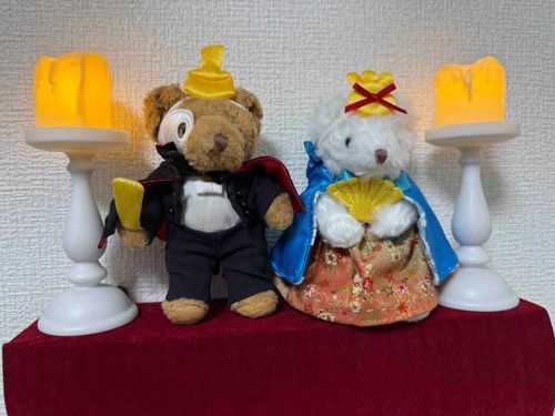 ひなまつりだね
クマスティーヌの衣装が新しくなったよ