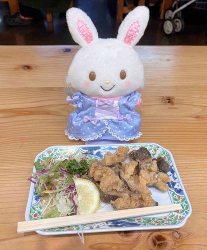 うつぼのからあげ、さくふわ〜✨