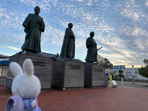 おはメル♪ りょうまさんたちと　あさやけを　みたよ☀️