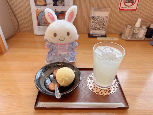 アイスクリンと　ぶんたんジュース、さわやかで　とっても　おいしかったよ♪