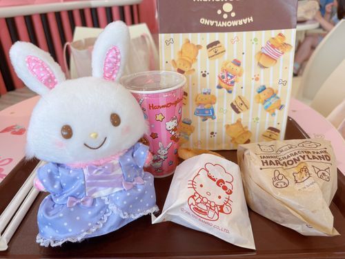 プリンくんの　バーガーセットなの！　とっても　おいしかったよ♪