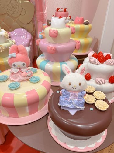 かわいいスイーツが　たくさんあるの♪