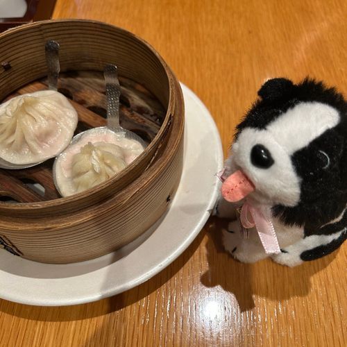小籠包〜
近いたらアツアツ〜！