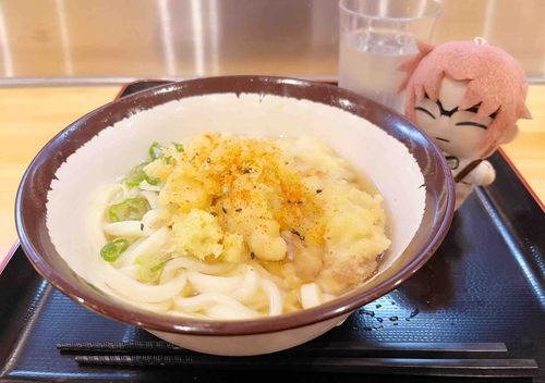 おうどんのおみせ　できてましたね