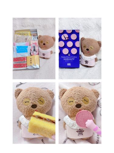 北海道のおみやげー

ハスカップの生チョコクッキーと六花亭の詰め合わせ
詰め合わせのは本店の店頭でしか売ってないやつなんだじょ💕