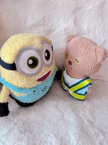 ちむも、パトロールすっかんな！

はりきってましゅ！！


みんなとおんなじ安全➕第一のガチャをゲットして喜んでましゅ！
ヘルメットはちむの頭が大きいのでかぶれましぇん⛑💦