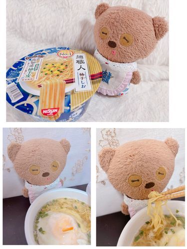 カップ麺

ちゅるちゅるー🎶
おいちい～💕