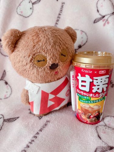 甘栗むいちゃいました！！
の
飲み物(*´艸`*)笑