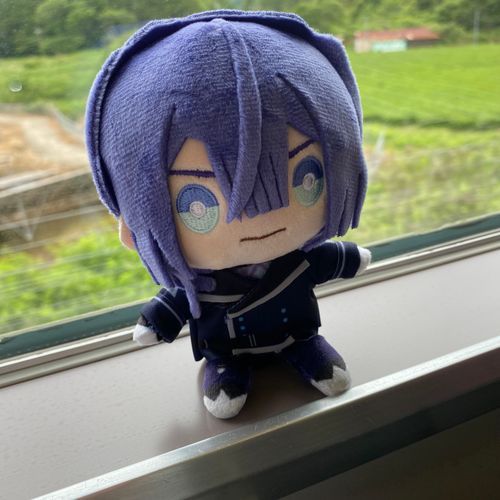 昨日はおでかけしてきたんだ！
はじめて電車に乗ったぞ！