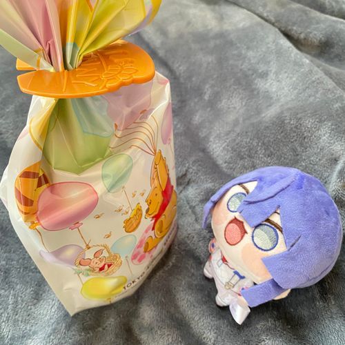 ☯️お土産もらったぞー！

👩新入りおながぬいです
☯️よろしくな！