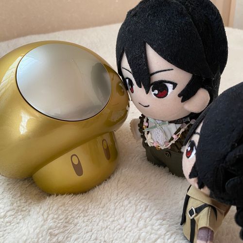 お兄ちゃん達にお土産買ってきたのじゃ♪
とっても可愛いのじゃよね♪