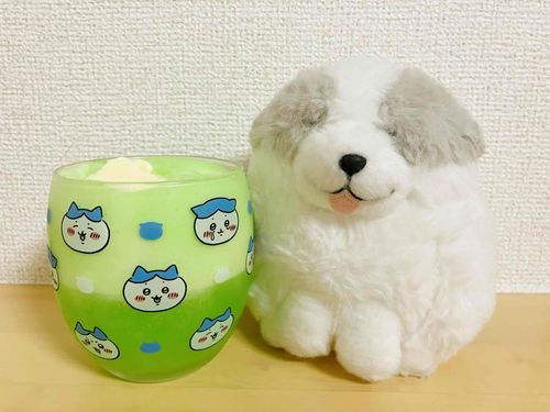 くりーむそーだ！
あわあわに　なっちゃった！
