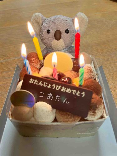 ずっとわかってなかったこあたんのおたんじょうび！じゅうがつじゅうよっか！にじゅうさんさいになったよ☺︎
いっかげつおくれのおいわーい🥳ばんざーい🥳
