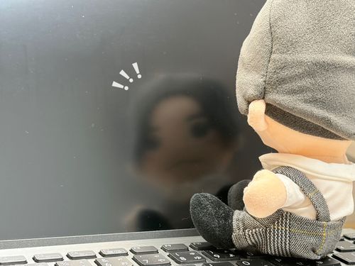 あ！おいらがうつっとる！