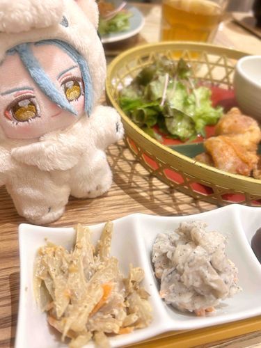 やっと会えて うれしいのです。
ランチもごちそうになりました。