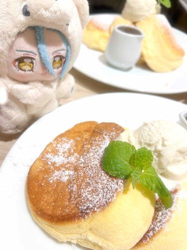 パンケーキ🥞です。
たまには甘いものもいいですね。