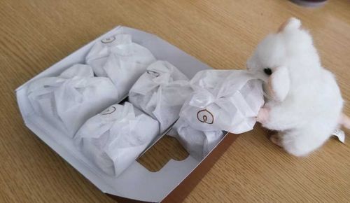 こっちあげるね。のこりはぜんぶカチュテラの