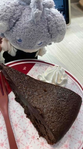 ੯◕꒳._◕︶꒱＜あ……ガトーショコラ…私のだいこうぶつ………くわせろ……