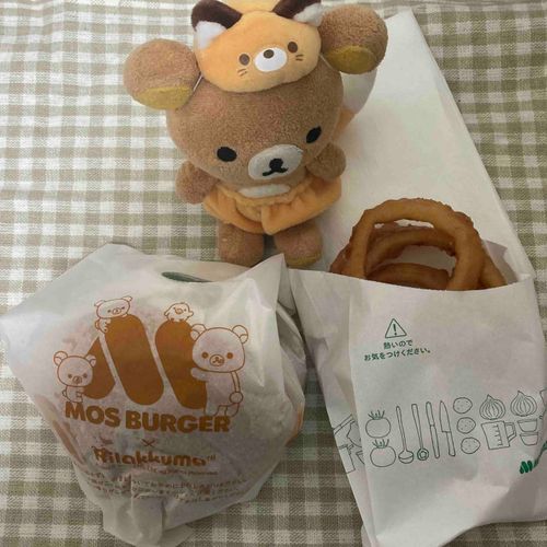 今日のお昼はモスバーガー🍔