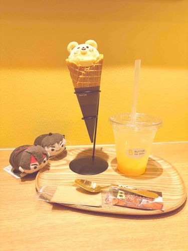 わ〜！！くまさんあいすくりんだ！
僕もたべれるかしらん？
家主に聞かねばならんな…