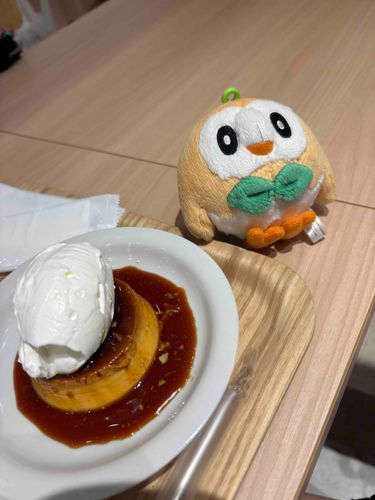 もふふ！
(プリン！)