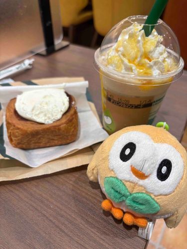 もふふー
(スタバ新作ガブ飲み鳥)