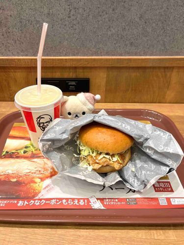 ケンタッキーの鶏竜田バーガー、絶対に食べて……