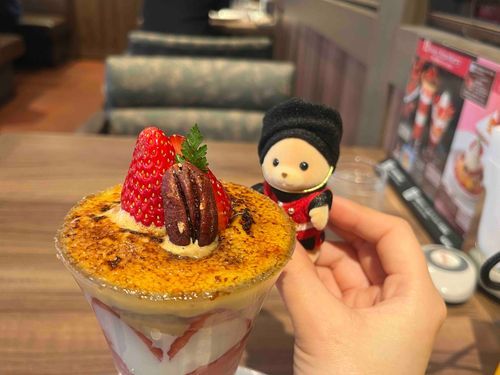 ロイホのいちごブリュレパフェ、絶対にぜったいに食べてほしい……………
この上ないごほうびの味だった💘
