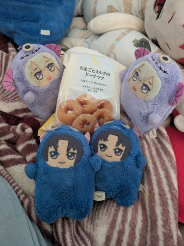 オヤツ🍪☕️💕貰ったモンぬいちゃん
