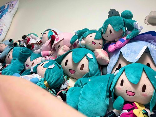 うちのふわミクたちの群生地です。