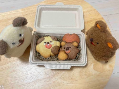 クッキーになっちゃった🫢