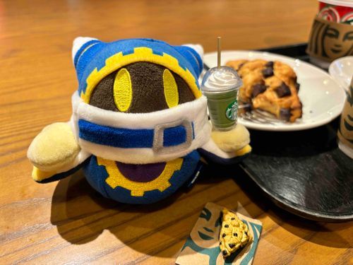 フラペチーノにご満悦