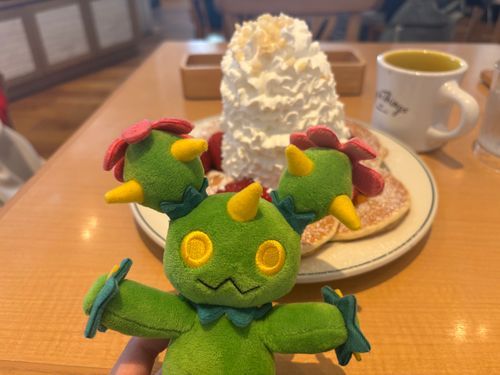 クリームもりもり！