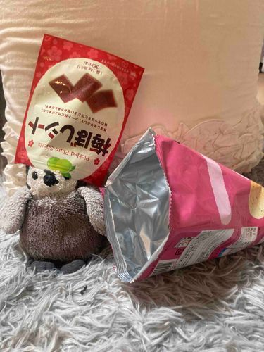 あれ？僕が楽しみにしてたすっぱいお菓子が一つも無いだと‼️まさかいるた僕のお菓子食べたな〜😡許さないぞ〜🤬