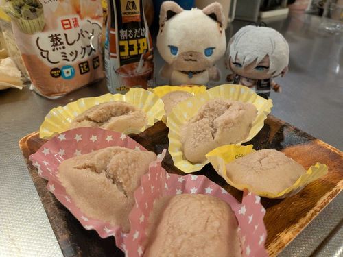 自作蒸しパン