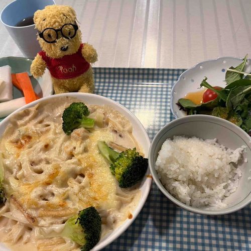 グラタン作ってみたよ！