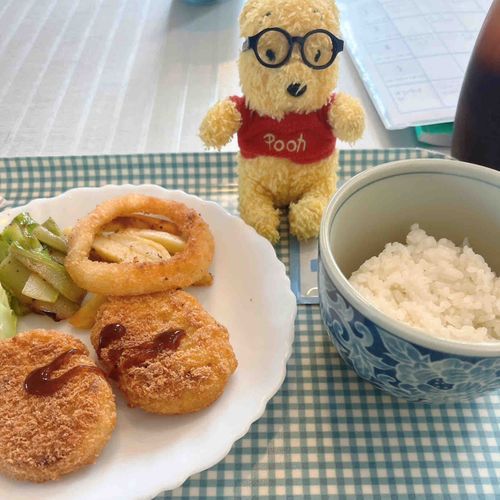 お母さん特製のコロッケだよ