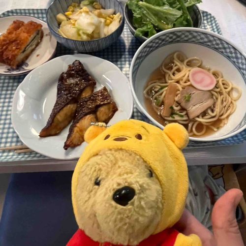 ラーメン🍜とお魚🐟だよ