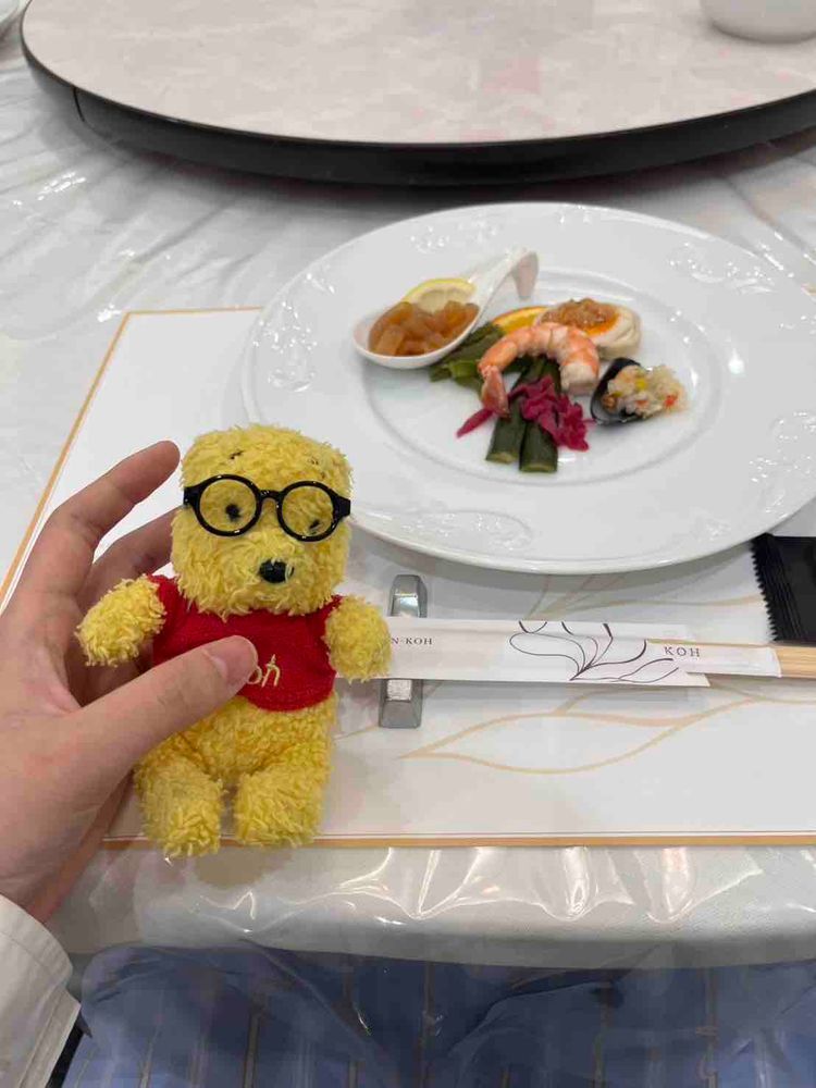 おじいちゃんと中華を食べてきたよー！
元気なおじいちゃんと会えてたくさんお話しできて良かったよ！