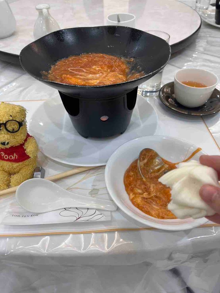 おじいちゃんと中華を食べてきたよー！
元気なおじいちゃんと会えてたくさんお話しできて良かったよ！