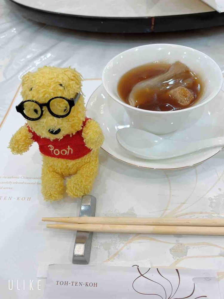 おじいちゃんと中華を食べてきたよー！
元気なおじいちゃんと会えてたくさんお話しできて良かったよ！