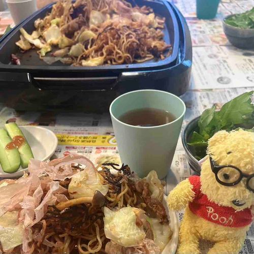 焦げた焼きそば大好き❤