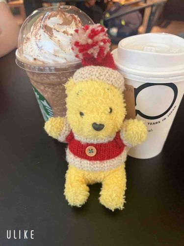 スタバに行ったよ!