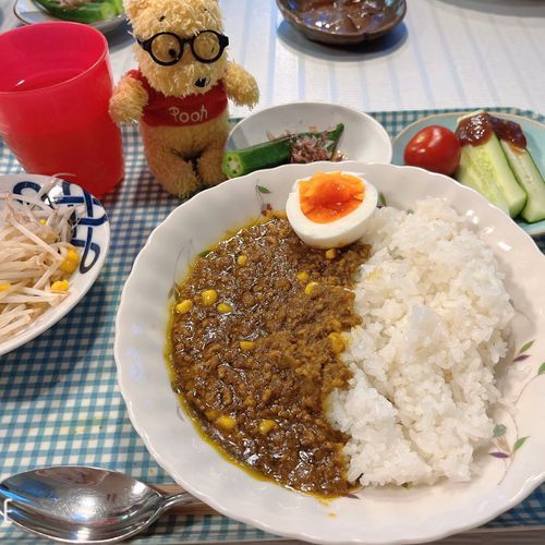 キーマカレー食べたよ！