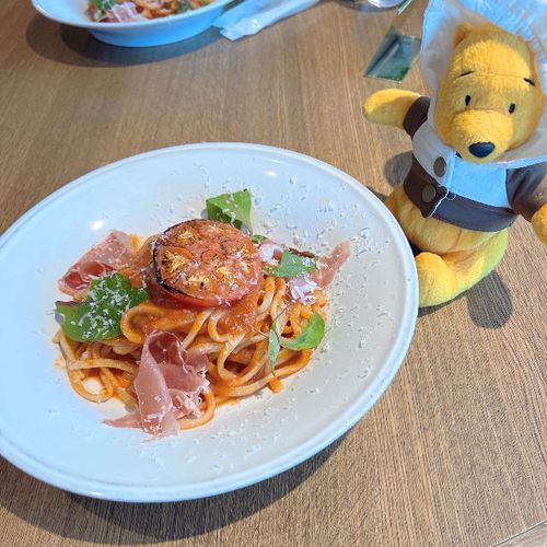 友達とパスタを食べにいったよ！