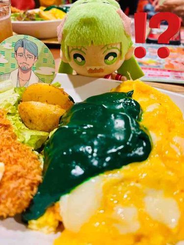 飯の色にドン引きｸﾗﾗﾁｬﾝ